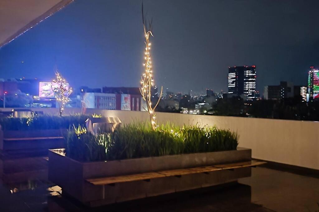 Secure, Central And Quiet Apartment Work Or Travel Mexico City Exterior photo